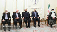 دیدار نوروزی رئیسی با مقامات لشکری و کشوری