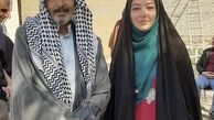 رزیتا غفاری با چادر + عکس
