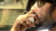 سیگار کشیدن‌نوید محمدزاده + عکس