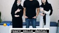 دکتر دندانپزشک دوقلوهای پایتخت + عکس