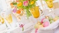 ایده هایی برای تزئین میز غذاخوری
