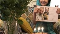 پسر بازیگر معروف در تولد پدر بزرگ‌مرحومش + عکس
