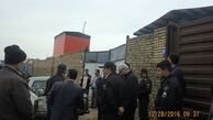 برخورد با ساخت و ساز غیرمجاز در اراضی کشاورزی کهریزک 