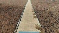 ایجاد راهی برای دسترسی معلولان به دریا برای نخستین بار