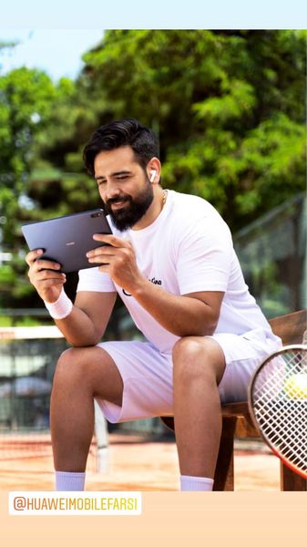 استایل تنیسوری امیرحسین آرمان + عکس