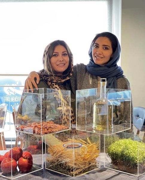 هفت سین شیک فریبا نادری + عکس