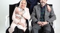 متین ستوده و والدینش + عکس