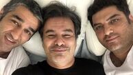 سه بازیگر مشهور در رختخواب + عکس