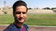 پویا امینی با لباس فوتبالی + عکس
