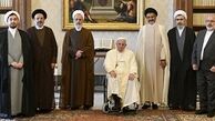 ابلاغ پیام رهبر معظم انقلاب اسلامی به پاپ فرانسیس