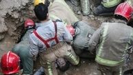 یک کشته در ریزش آوار در سعادت آباد 