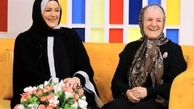 نعیمه نظام دوست در کنار مادرش + عکس
