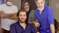 امیررضا دلاوری در پشت صحنه کار جدیدش + عکس