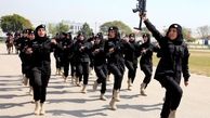 کماندوهای زن پلیس پاکستان/ عکس