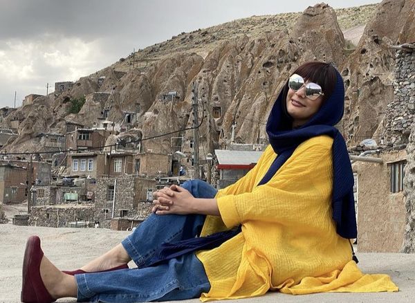 مارال فرجاد با ظاهری متفاوت در کندوان + عکس