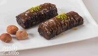 طرز تهیه باقلوا شکلاتی خوشمزه و شیک به روش ترکیه ای