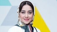 قیافه خانم بازیگر موقع دریافت پیامهای عاشقانه/ عکس