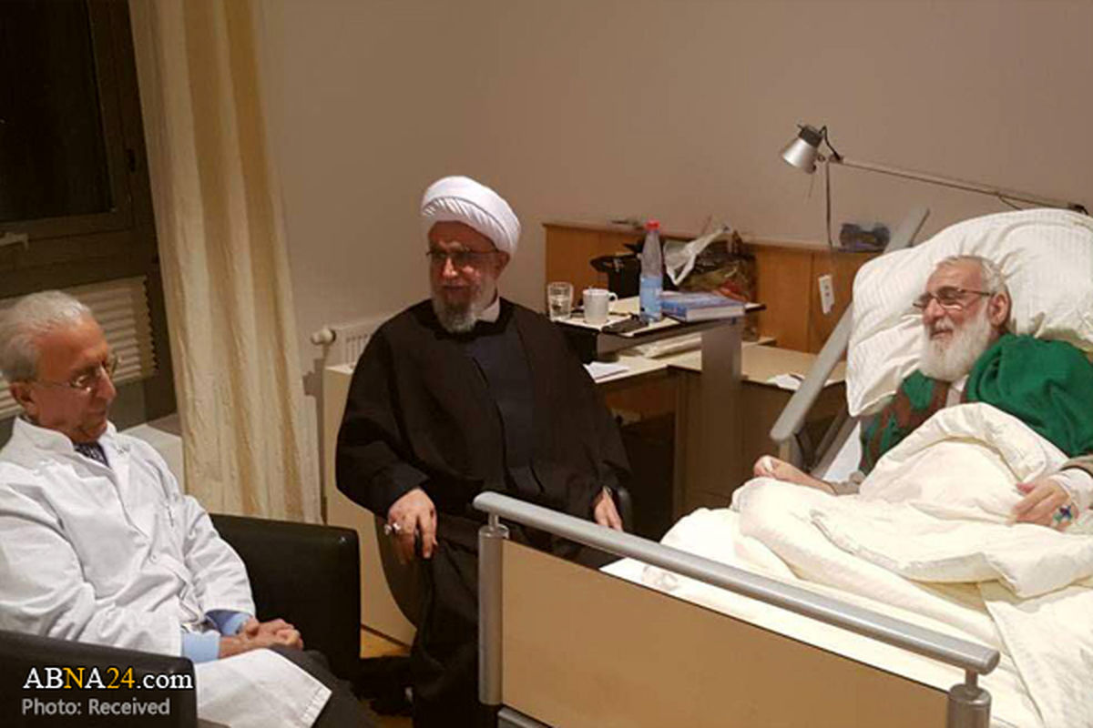 اطلاعیه دفتر پروفسور سمیعی درباره روند مداوای آیت الله هاشمی شاهرودی در آلمان: ایشان بیمار من نیستند/عکس