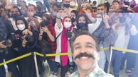 کمدین مشهور در اکران مردمی تکخال + عکس