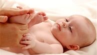  ماساژ نوزادان به توسعه ذهنی و جسمی آنها کمک می‌کند 