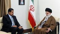  رئیس‌جمهور ونزوئلا با امام خامنه‌ای دیدار کرد 