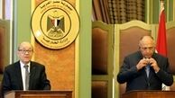 وزیر خارجه مصر با وزیر خارجه فرانسه دیدار کرد