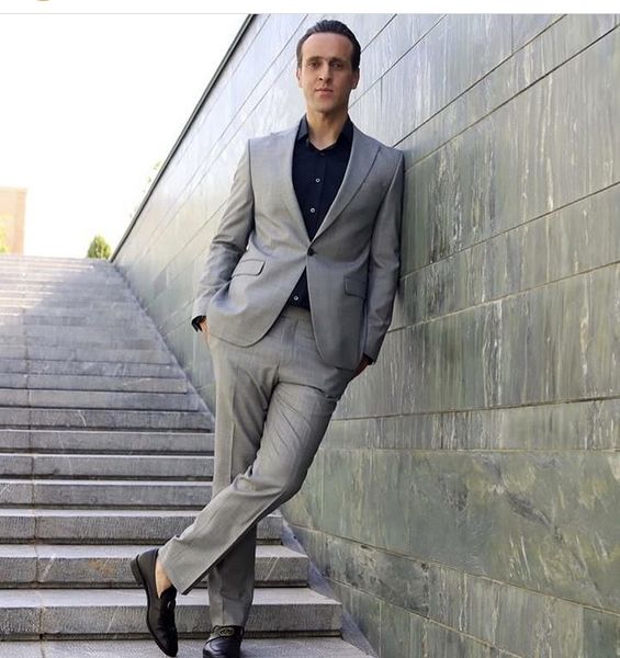 تیپ رسمی علی کریمی + عکس