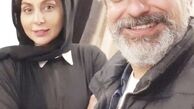 سلفی جدید مهدی پاکدل و همسر دومش + عکس