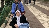 مرجانه گلچین و مادرش + عکس