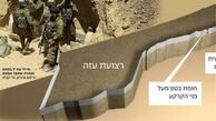  رژیم صهیونیستی زیر زمین هم دیوار حایل احداث می‌کند 