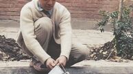 کودکی علی شادمان در خانه ای قدیمی + عکس