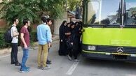 یک اتوبوس دیگر از دانشجویان دچار حادثه شد