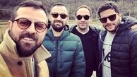 هومن سیدی و گروه حرفه ای قورباغه اش + عکس