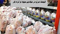 جدیدترین قیمت مرغ در میادین میوه وتره بار