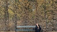مژده لواسانی در دل پاییز + هکس