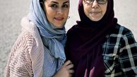 شیوا ابراهیمی در کنار مادرش + عکس