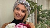 «دنیا مدنی» با یک بغل گل