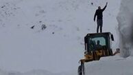 بارش 6 متری برف در ترکیه + تصاویر