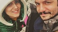 عباس غزالی و‌همسرش + عکس