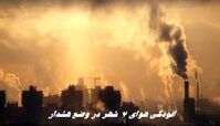 آلودگی هوای هفت شهر کشور در وضع هشدار