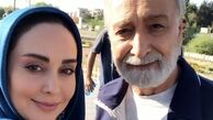 مریم خدارحمی در کنار بازیگر مشهور سریال پس از باران + عکس