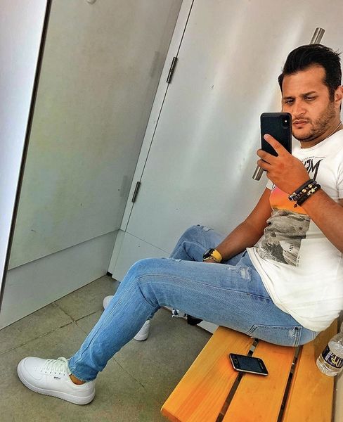 سیاوش خیرابی با تیپ تابستونی + عکس