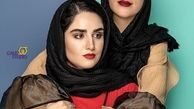 هانیه غلامی و مادرش + عکس