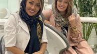 خانم بازیگر در مطب دندانپزشکی + عکس