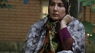 فاطمه گودرزی در حیاطی قدیمی + عکس