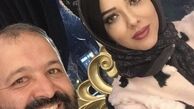سلفی لیلا اوتادی با بازیگر نون خ + عکس