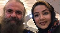 سارا صوفیانی و همسرش امیرحسین شریفی/عکس
