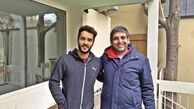 حمید گودرزی و دوست جوان مشهورش + عکس