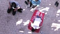 اقدام جالب هوادار پرسپولیس در ورزشگاه فولاد شهر