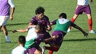 درگیری هواداران پرسپولیس با لیدرها